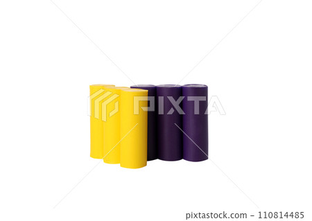 PNG, a set of colored plasticine, isolated on a white background. PNG, a set of colored plasticine, isolated on a white background. 110814485
