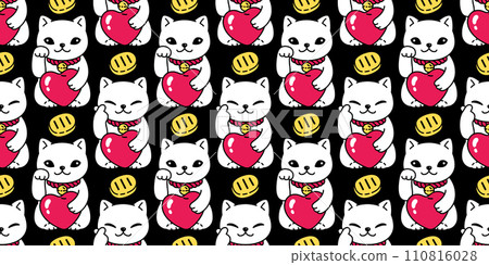 cat seamless pattern heart valentine lucky cat manekineko vector kitten calico munchkin neko pet cartoon doodle tile background gift wrapping paper illustration repeat wallpaper isolated design cat seamless pattern heart valentine lucky cat manekineko vector kitten calico munchkin neko pet cartoon doodle tile background gift wrapping paper illustration repeat wallpaper isolated design 110816028
