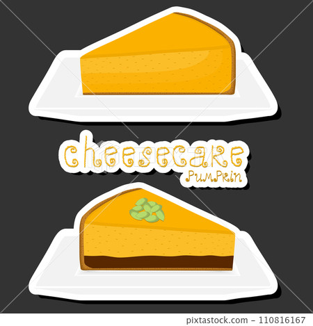 Illustration on theme fresh sweet tasty cheesecake of consisting various ingredients Illustration on theme fresh sweet tasty cheesecake of consisting various ingredients 110816167