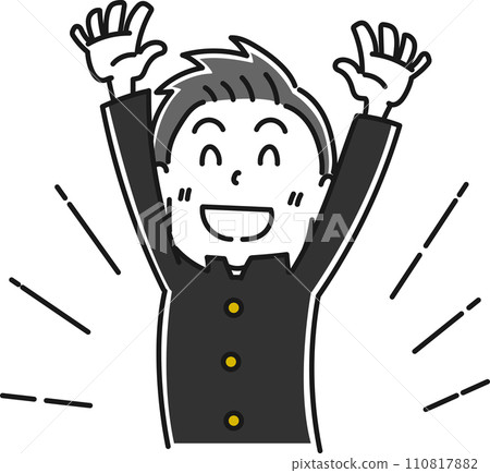 Male student pose 9 110817882