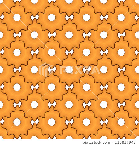 Pattern homemade cookie different taste in pastry biscuit 110817943