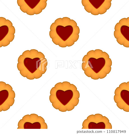 Pattern homemade cookie different taste in pastry biscuit Pattern homemade cookie different taste in pastry biscuit 110817949