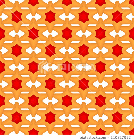Pattern homemade cookie different taste in pastry biscuit Pattern homemade cookie different taste in pastry biscuit 110817952