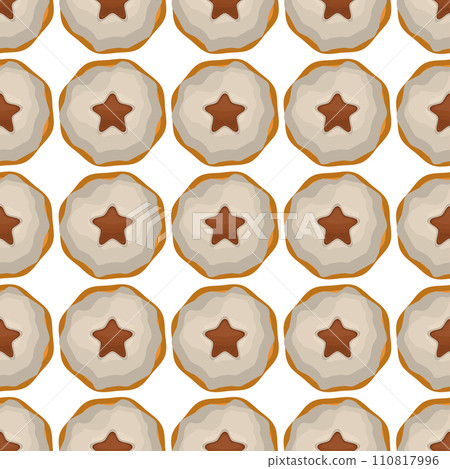 Pattern homemade cookie different taste in pastry biscuit 110817996