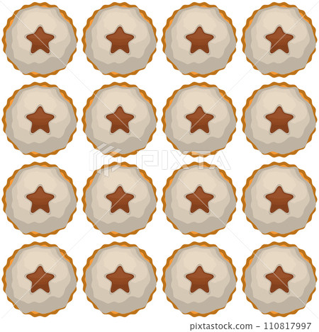 Pattern homemade cookie different taste in pastry biscuit 110817997