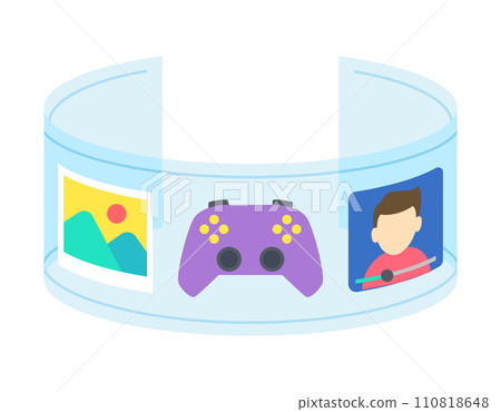 Entertainment in virtual world 110818648