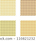 Hologram pattern_Gold type 4 types set 110821232