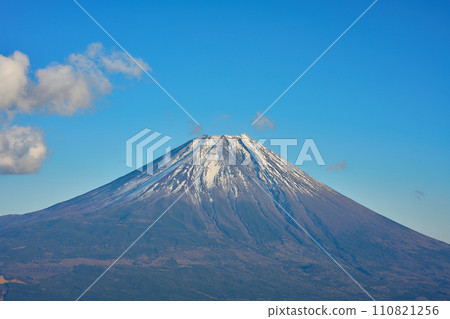 從毛無山眺望富士山 110821256