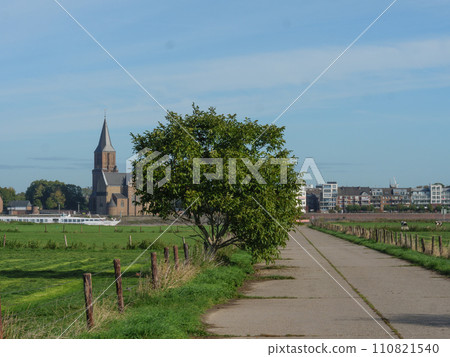 the city of Emmerich at the rhine river the city of Emmerich at the rhine river 110821540