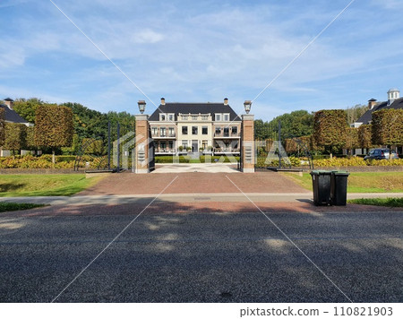 Big old villa in a park 110821903