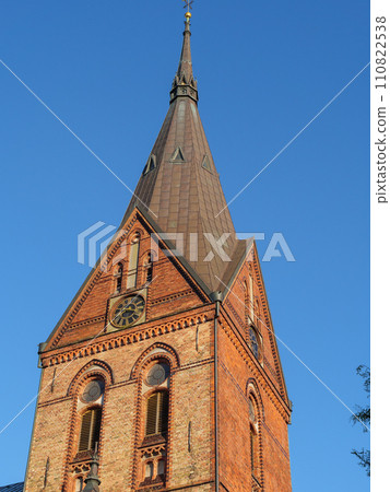 the city of Flensburg at the baltic sea the city of Flensburg at the baltic sea 110822538