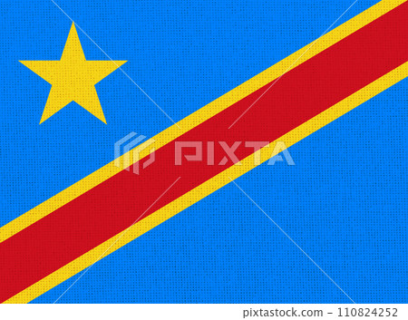 flag of Republic of Congo. National Congolese flag on fabric.Republic of the Congo flag of Republic of Congo. National Congolese flag on fabric.Republic of the Congo 110824252