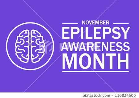 National Epilepsy Awareness Month. Observed annually in November. Banner, poster, brochure, flyer template. National Epilepsy Awareness Month. Observed annually in November. Banner, poster, brochure, flyer template. 110824600
