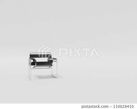 [3DCG] Wassily chair with horizontal background 110828410