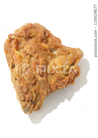 Fried chicken photographed against a white background 110829677