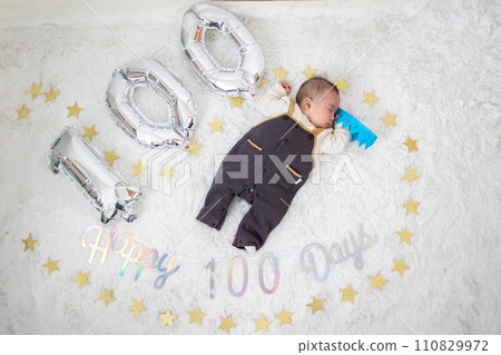 100th Day Celebration Commemorative Photo 100th Day Celebration Commemorative Photo 110829972