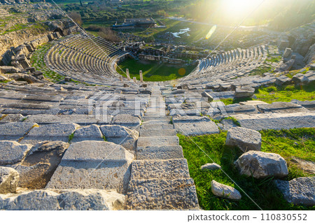 Theater of Miletus in Turkey 110830552