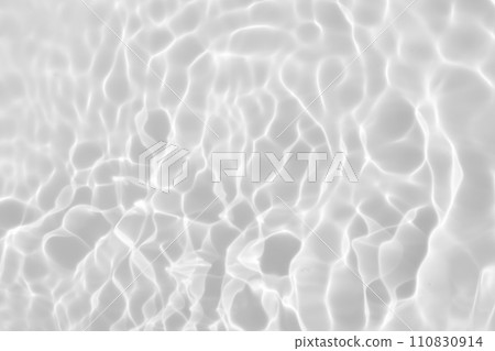 Abstract white transparent water shadow surface texture natural ripple background Abstract white transparent water shadow surface texture natural ripple background 110830914