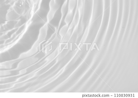 Abstract white transparent water shadow surface texture natural ripple background Abstract white transparent water shadow surface texture natural ripple background 110830931