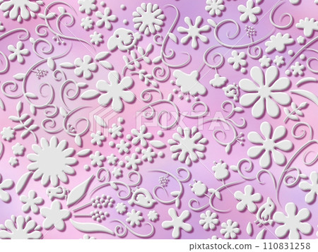 花鳥無縫圖案A-2 110831258