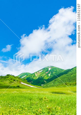 Climbing Mt. Hiuchi in summer (Tengu no Niwa and Mt. Hiuchi) 110832197
