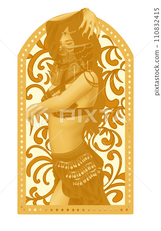 Dancer 2 dancing belly dance 110832415