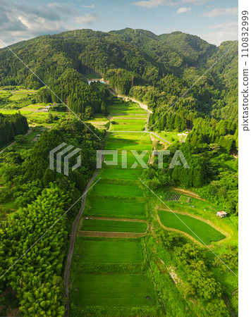 Magome-juku, Japan Rice Terraces 110832999