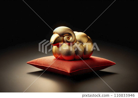 貴金屬生肖羊雕像 110833946