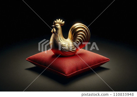 Precious metal zodiac figurine rooster Precious metal zodiac figurine rooster 110833948
