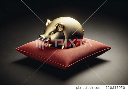 貴金屬生肖雕像豬 110833950