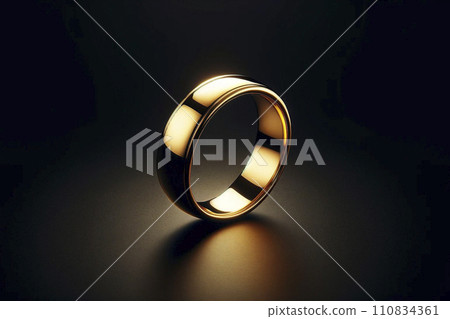 貴金屬金戒指（厚） 110834361