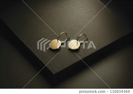 貴金屬金耳環 110834369