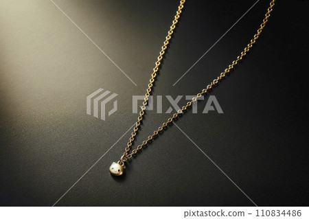 貴金屬金項鍊/吊墜上衣 110834486