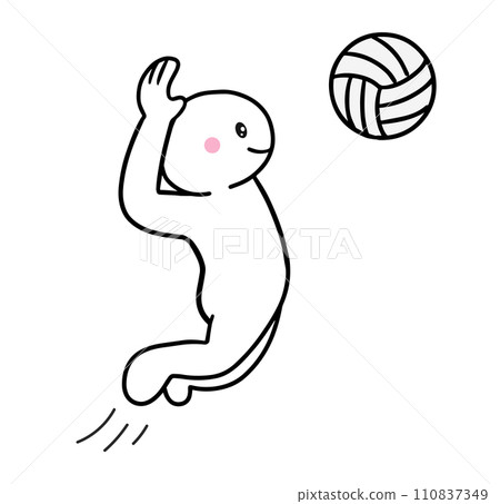 火柴人打排球 110837349