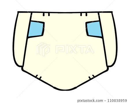 一次性尿布插畫素材 110838959