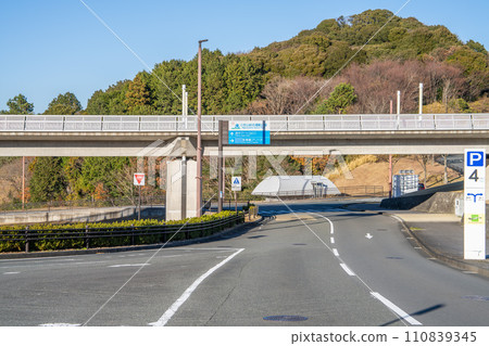 Entrance to Ecopa Arena at Ogasayama Sports Park in Fukuroi City (Shizuoka Prefecture) Entrance to Ecopa Arena at Ogasayama Sports Park in Fukuroi City (Shizuoka Prefecture) 110839345