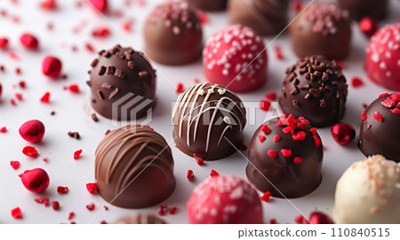 情人節的巧克力 情人節的巧克力 110840515