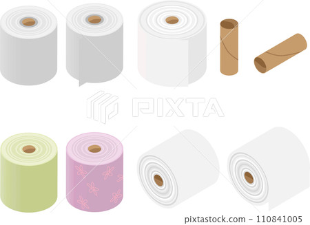各種衛生紙材料的等距套 110841005