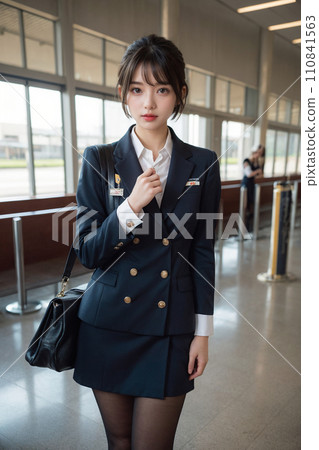 短髮空姐 110841563