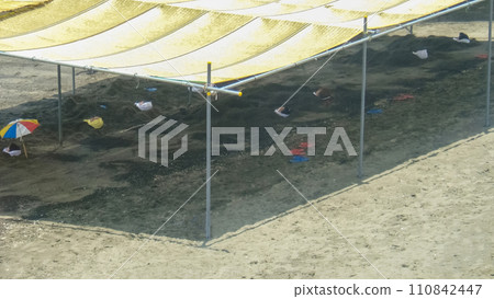 Sand steam bath at Ibusuki Onsen 110842447