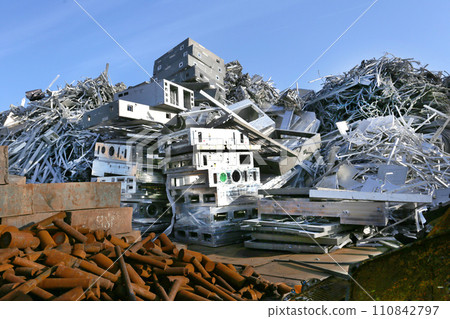 Industrial waste, metal scrap, waste materials, reuse 110842797