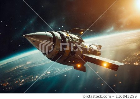 Image of a spaceship Image of a spaceship 110843259