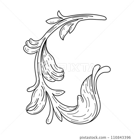 Vintage style design for Placards, Invitations, Banners, Badges and Logotypes 110843396