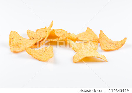 Corn nachos chips 110843469