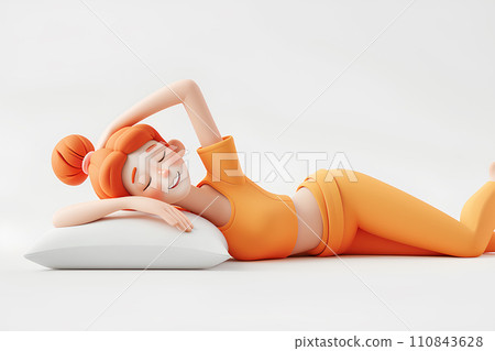 女人透過伸展放鬆2 女人透過伸展放鬆2 110843628