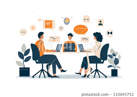 召開網路會議企業形象-1 110843752