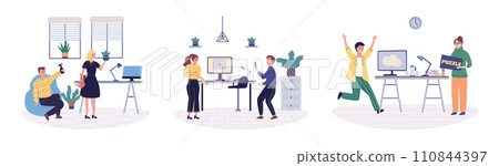 Office rest vector illustration. The organizations commitment to employee well being includes providing opportunities for rest and rejuvenation in office Finding moments amusement and delight 110844397