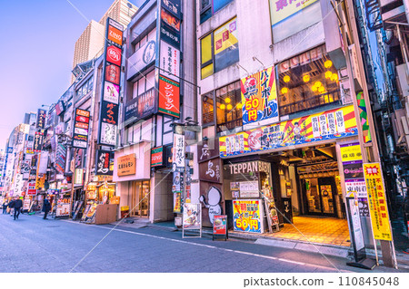 Japan's Tokyo cityscape JN.1...Kabukicho in the afternoon...No need for a driver = January 15, 2020 110845048