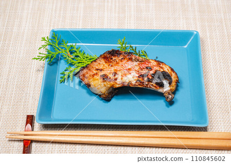 Grilled red fish lees 110845602