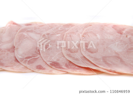 czech salami texture 110846959